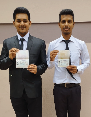 Obtained visa at the Embassy of Japan in Bangladesh
