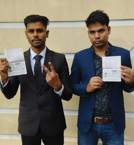Obtained visa at the Embassy of Japan in Bangladesh