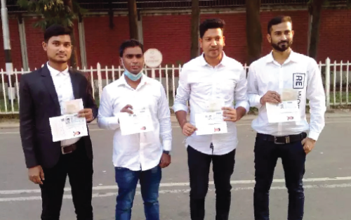 Obtained visa at the Embassy of Japan in Bangladesh