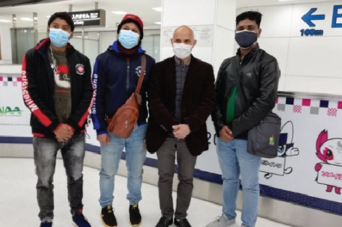 Arrived at Japan Airport