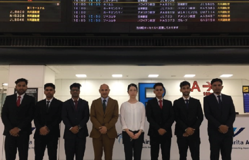 Arrived at Japan Airport